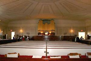 Refurbished organ year 2000